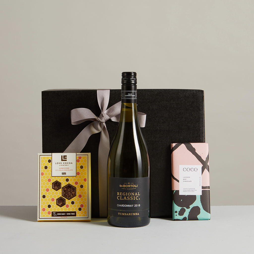 Chardonnay & Chocolate Box