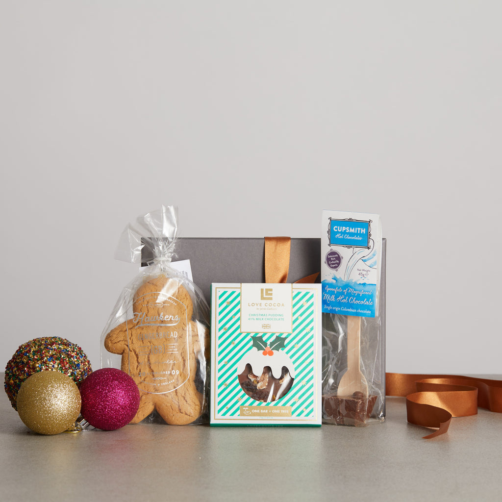 Little Gingerbread Christmas Treat Box