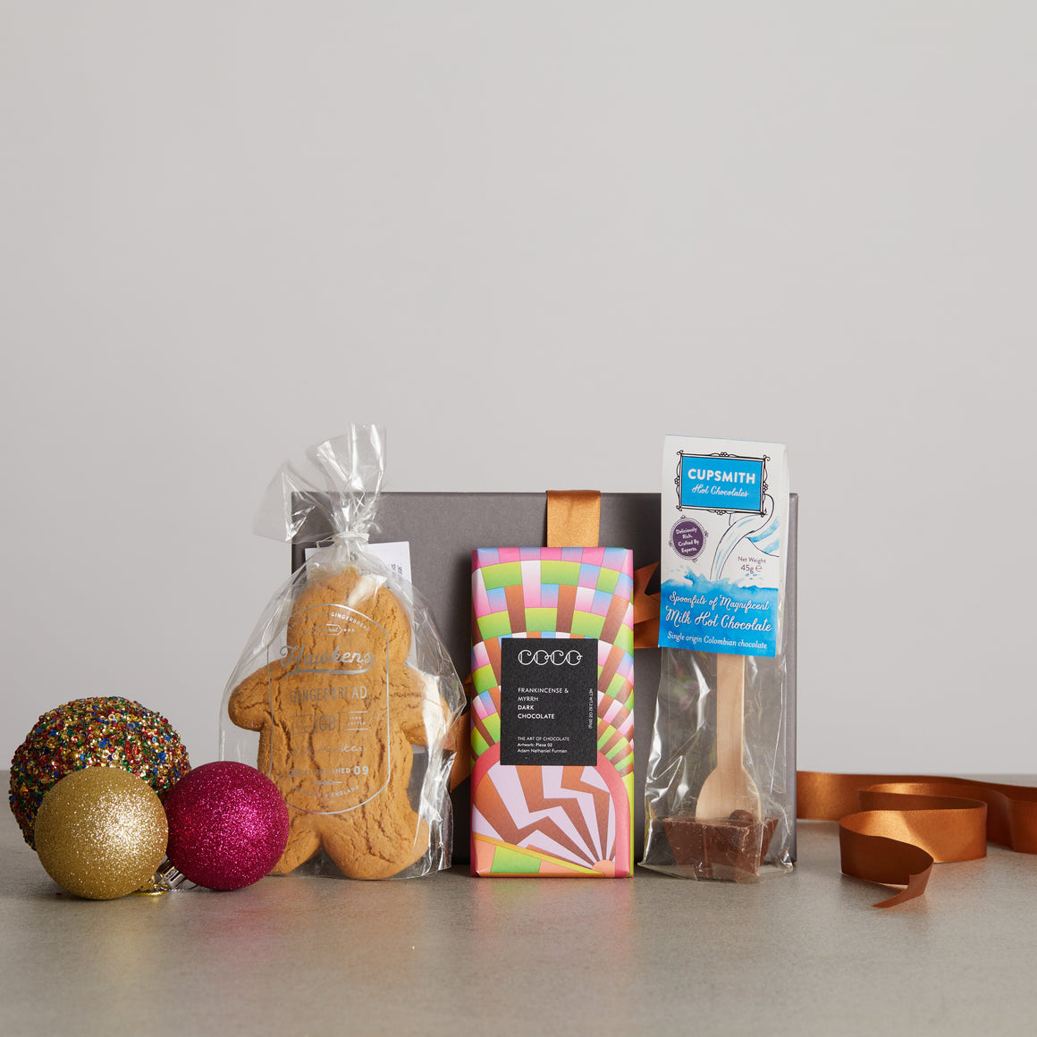 Little Gingerbread Christmas Treat Box