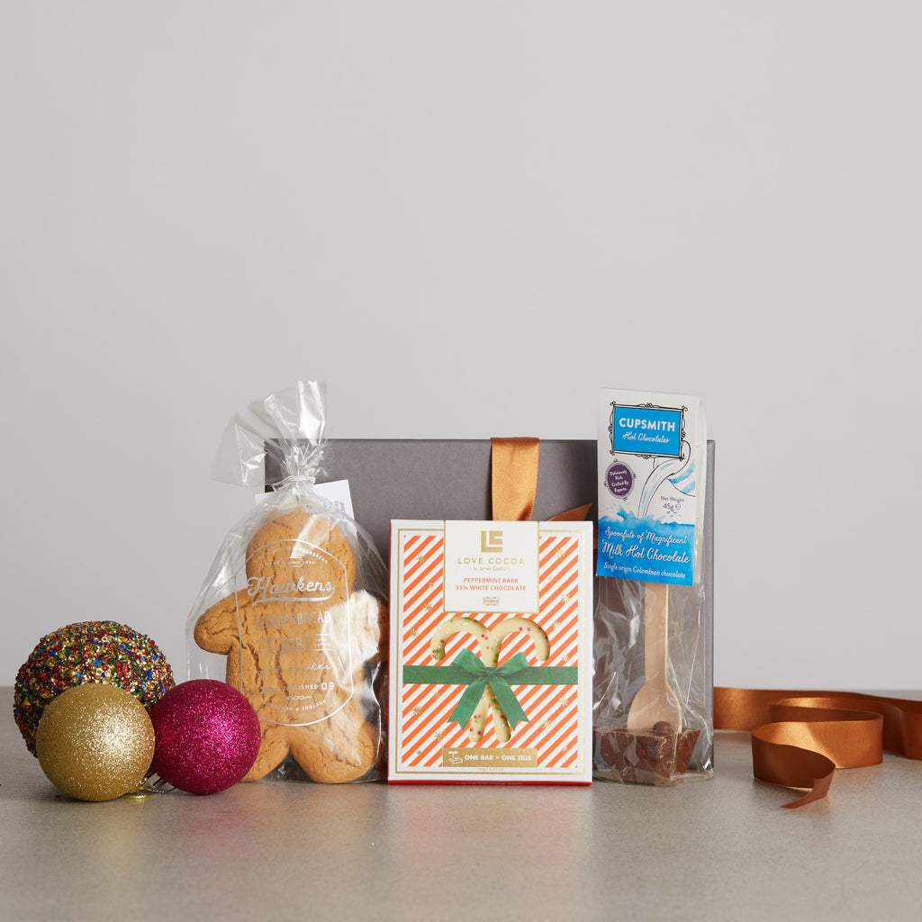 Little Gingerbread Christmas Treat Box